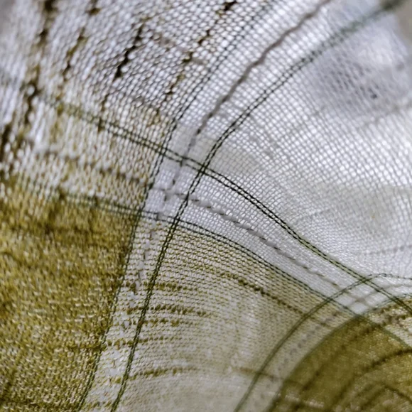 S. Lichtenburg & Co. NWT Sage Plaid Country Kitchen Tier Curtains Valance Panels - Picture 5 of 9